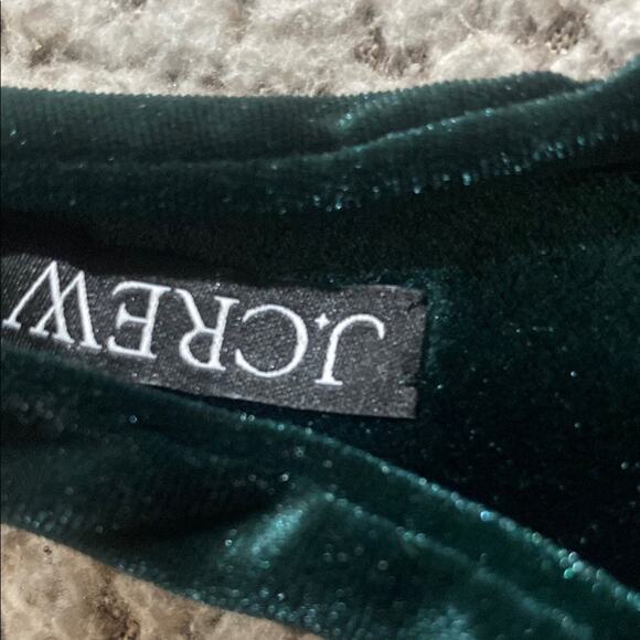 J. Crew dark spruce Velvet knot headband - Picture 7 of 7